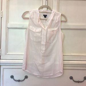 J Crew Sleeveless Blouse